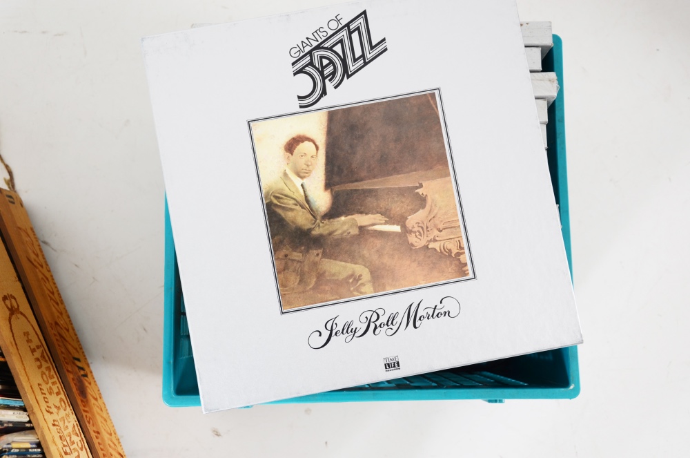 Collection of  144 Vinyl Records