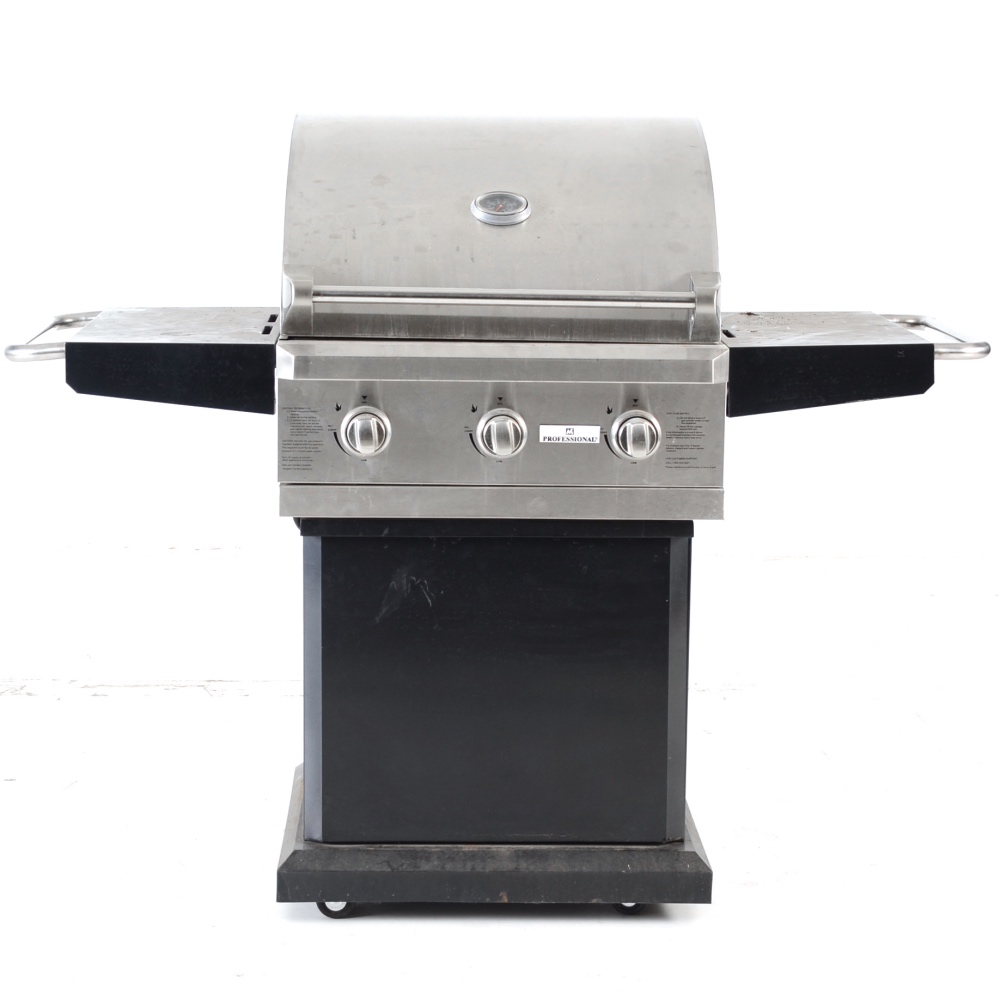 M Professional Stainless Steel Gas Grill with Cover