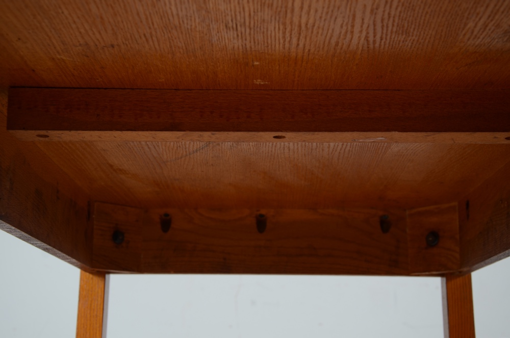 Oak School or Library Table