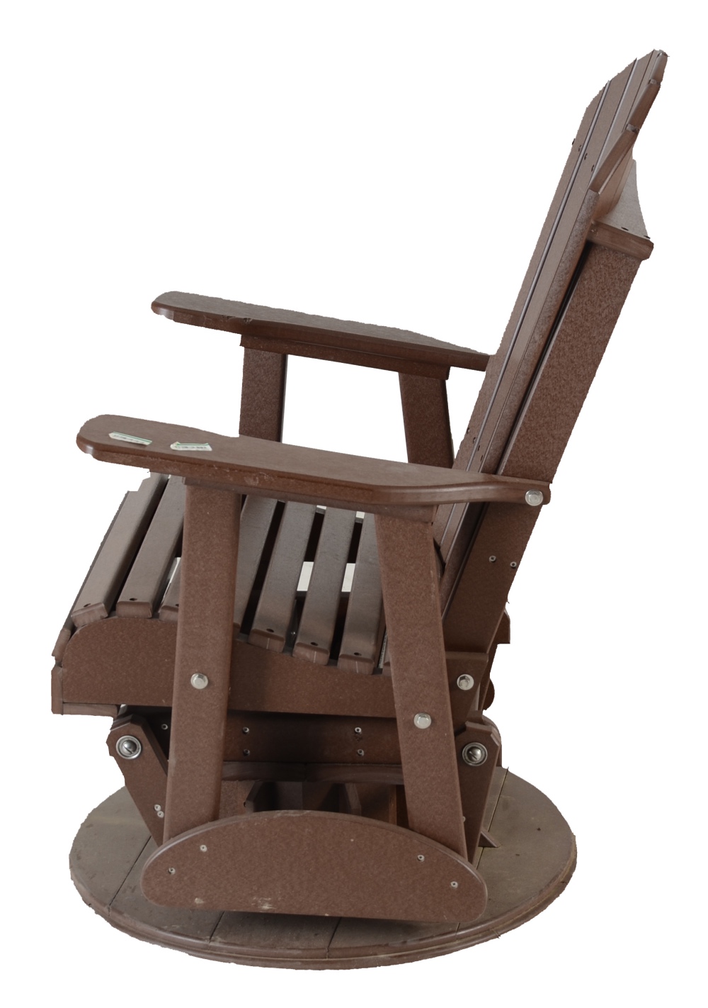 Luxcraft Adirondack Glider and Footstool