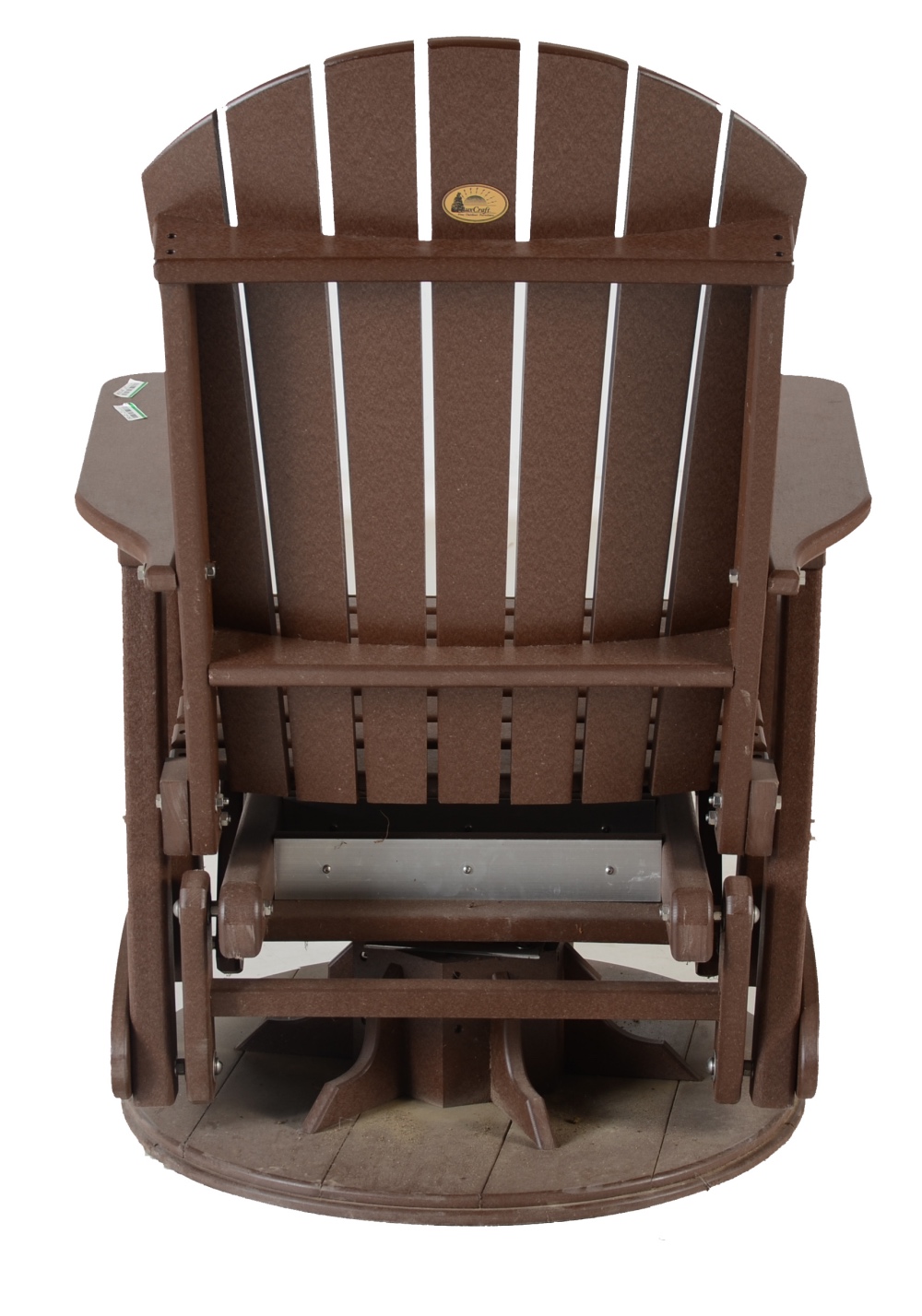 Luxcraft Adirondack Glider and Footstool