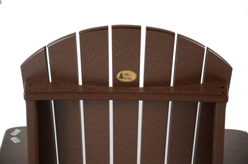 Luxcraft Adirondack Glider and Footstool