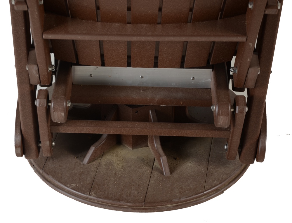 Luxcraft Adirondack Glider and Footstool