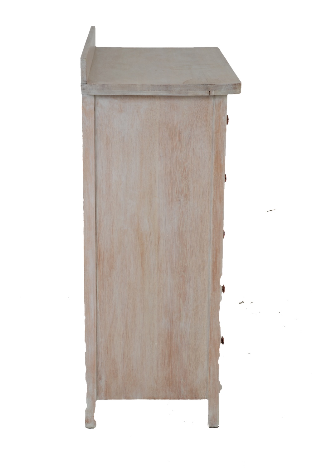 Early 20th Century Pickled Oak Chest