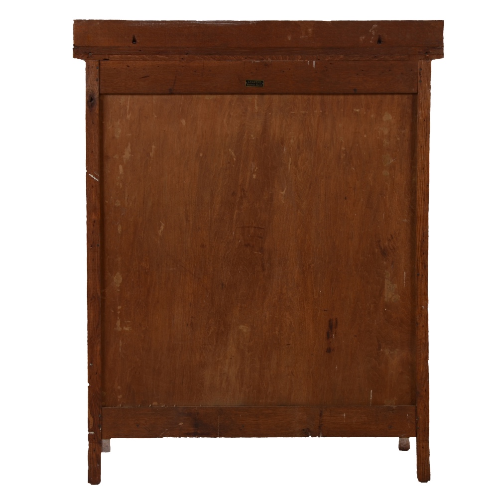 Early 20th Century Pickled Oak Chest