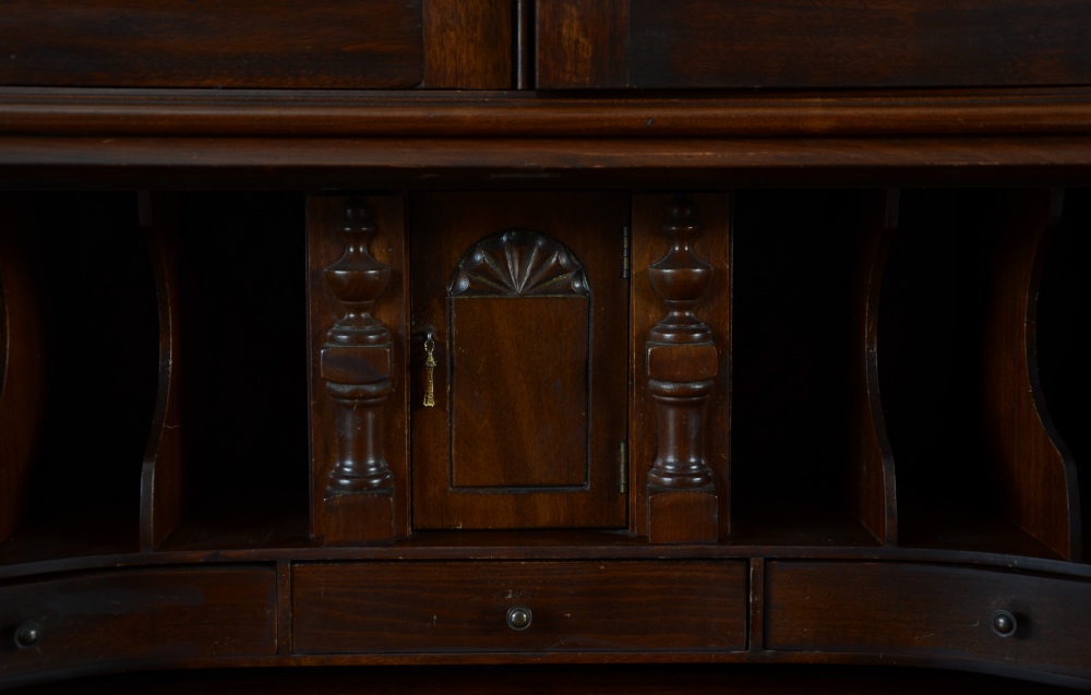Mahogany Secretary Bookcase