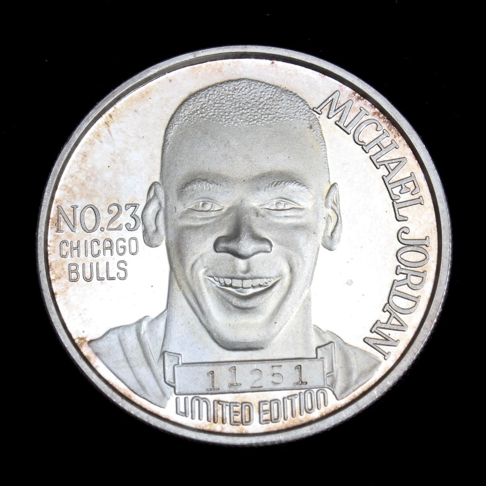 1991 Michael Jordan NBA MVP Medallion