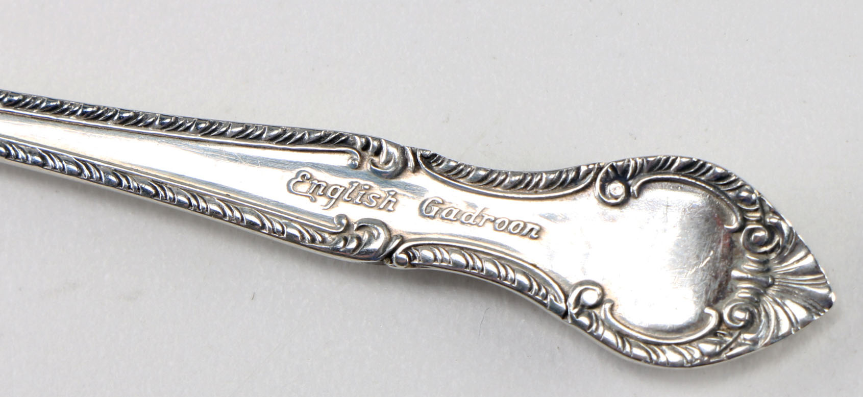 Gorham "English Gadroon" Sterling Flatware Set with "Pamilla" Display Case