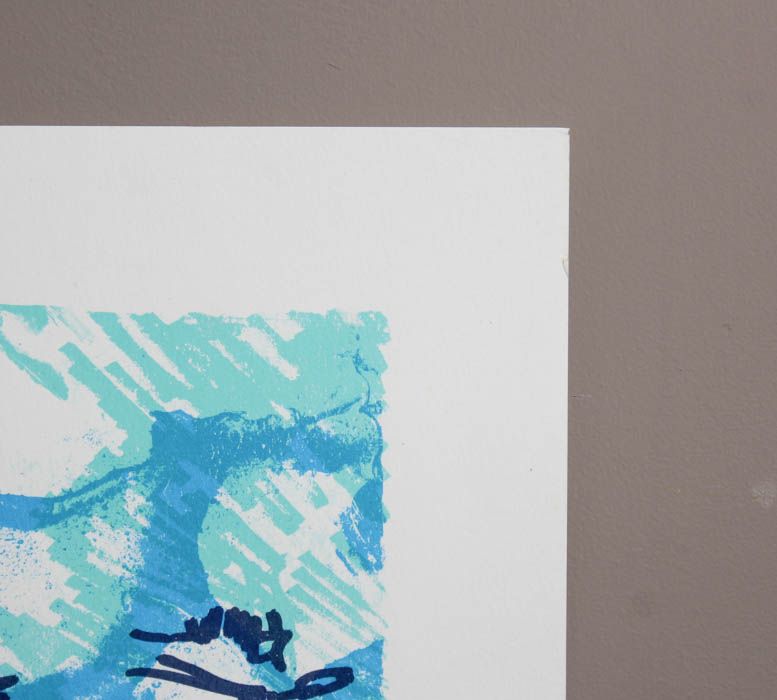 Original Photo Offset Lithograph "Summer Waterlight" by Muriel Green