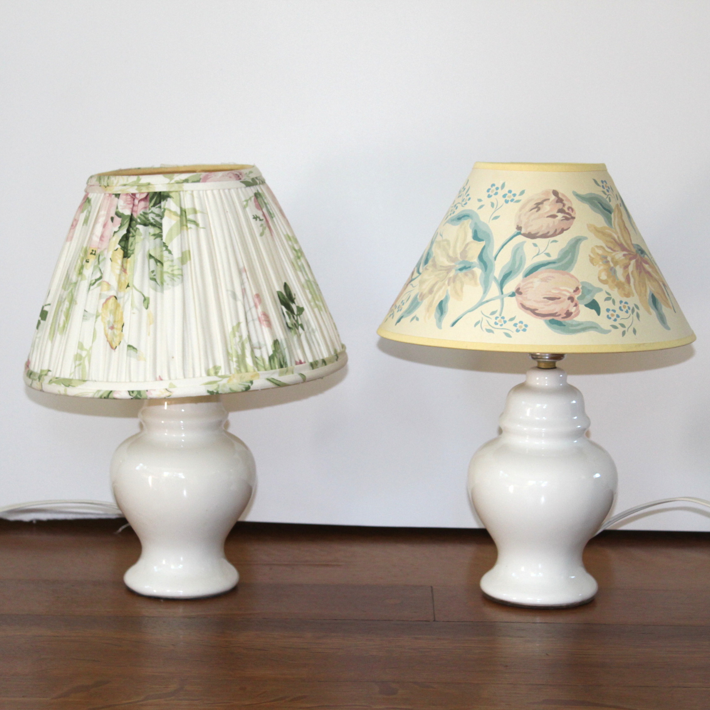 Pair of Small Table Lamps
