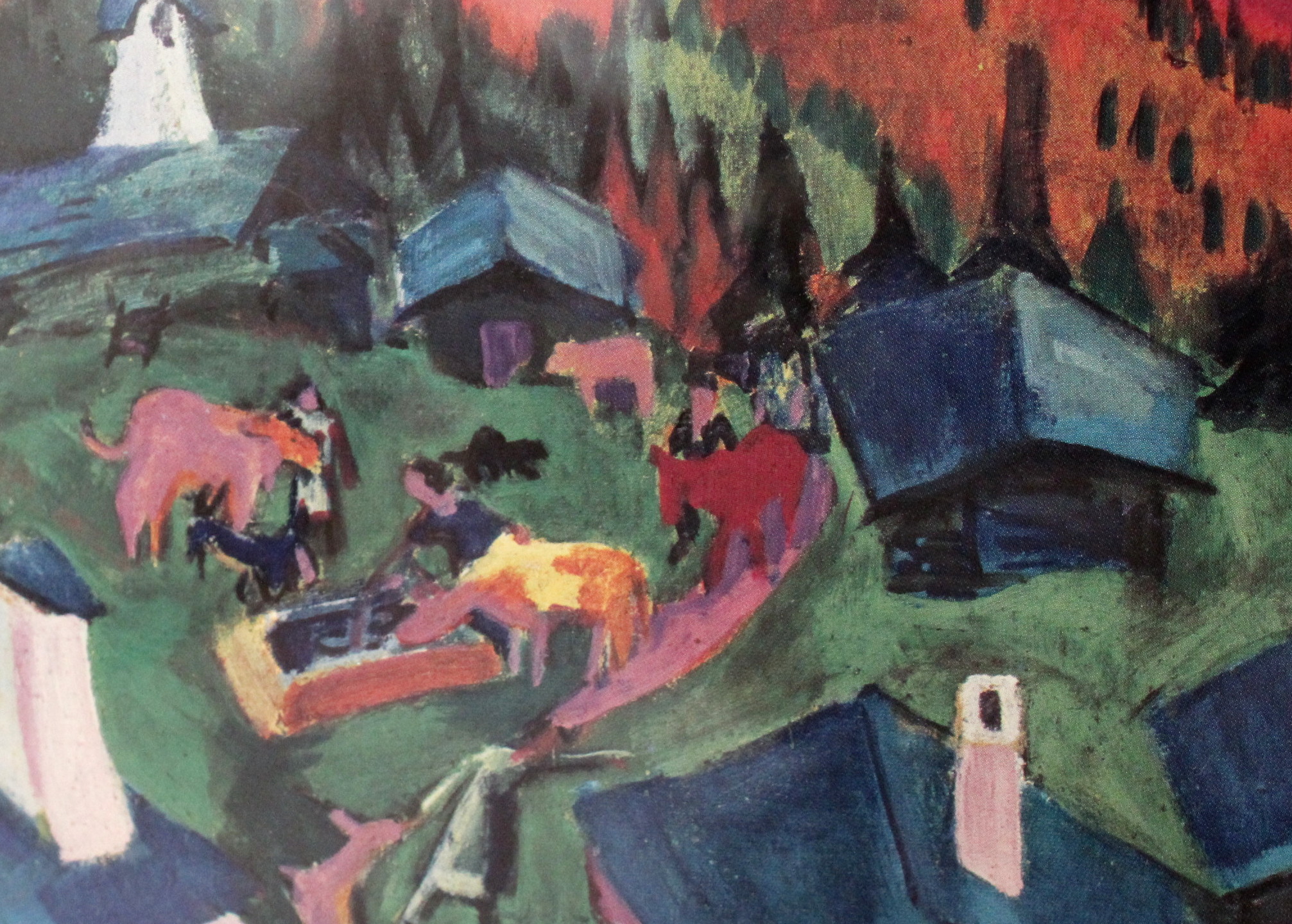 Pair of Framed E. L. Kirchner Prints