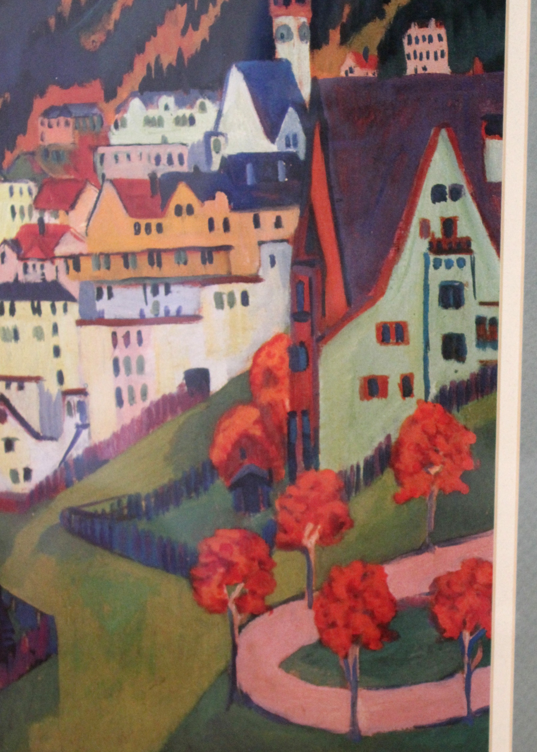 Pair of Framed E. L. Kirchner Prints