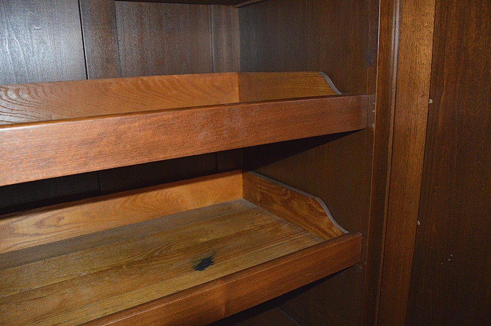 19th Century French Rococo Style Walnut Armoire