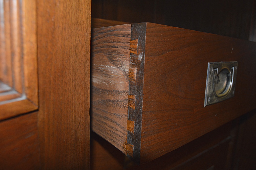 19th Century French Rococo Style Walnut Armoire