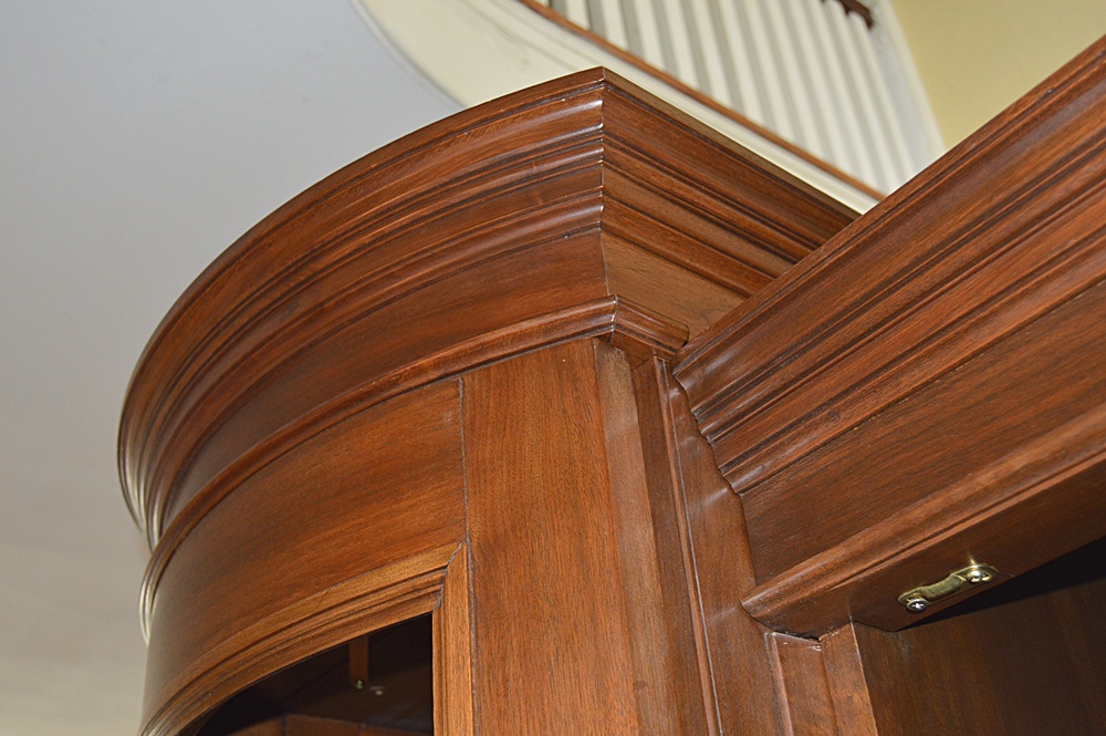 19th Century French Rococo Style Walnut Armoire