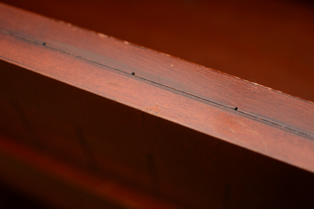Vintage Five-Drawer Chest and Night Stand in the Modern Style