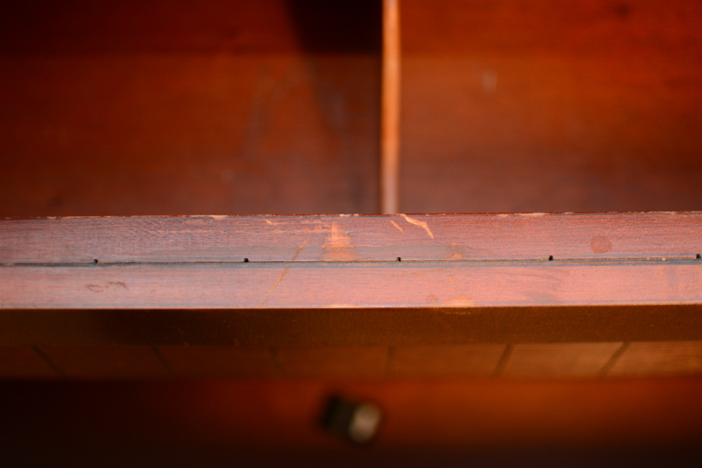 Vintage Five-Drawer Chest and Night Stand in the Modern Style