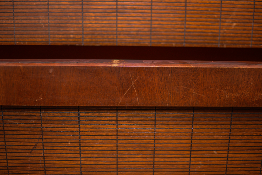 Vintage Five-Drawer Chest and Night Stand in the Modern Style