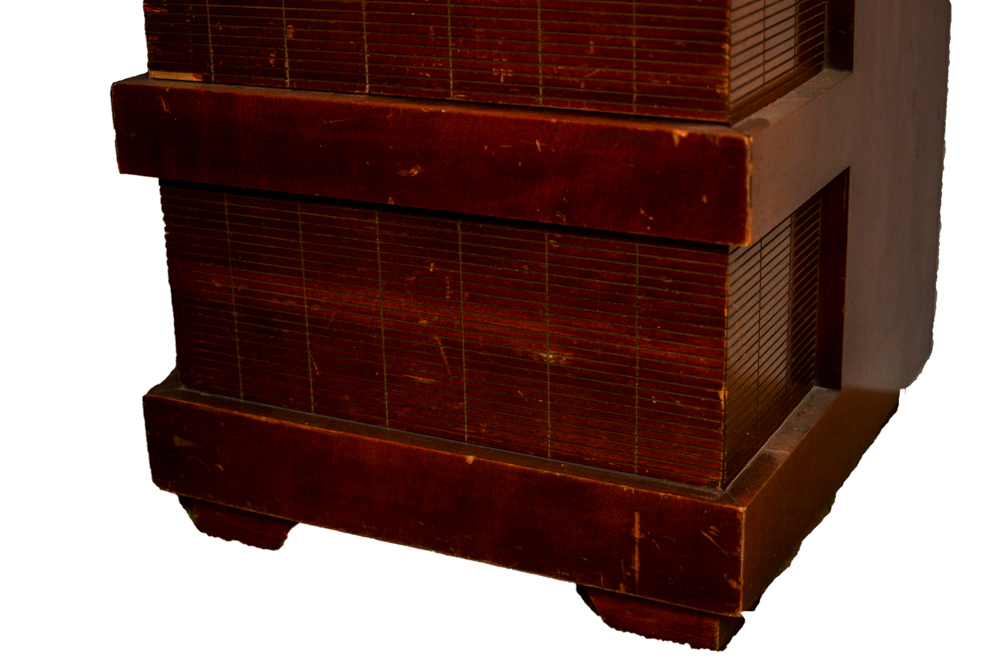 Modern Three Drawer Wooden Desk