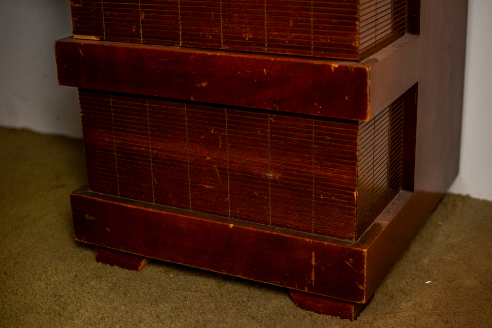 Modern Three Drawer Wooden Desk