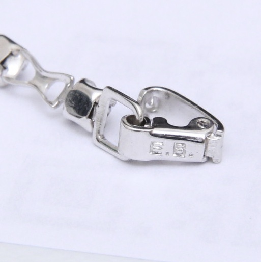 Sterling Silver Heart Charm and Silver Plated Bracelet