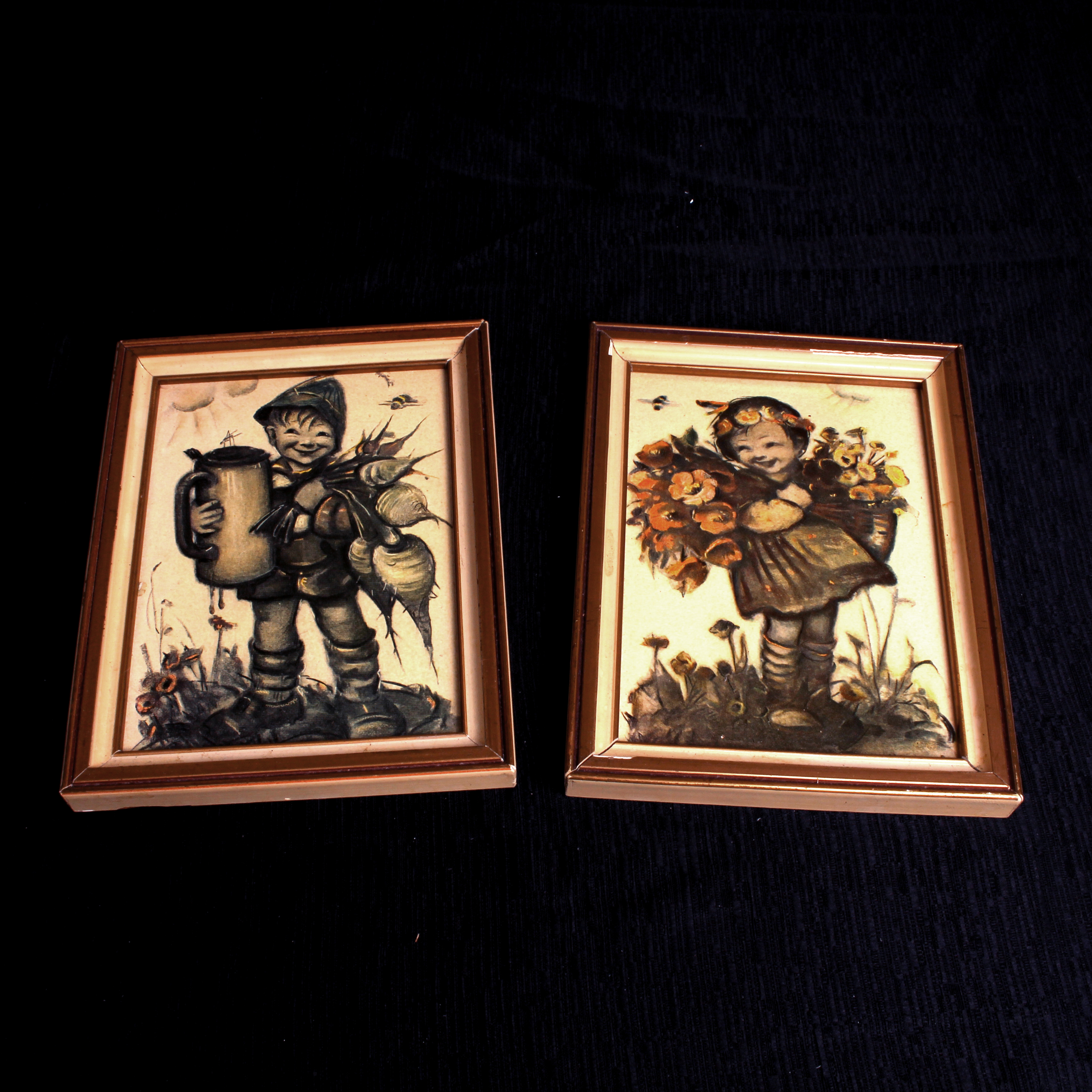 Pair of Original Hummel Prints