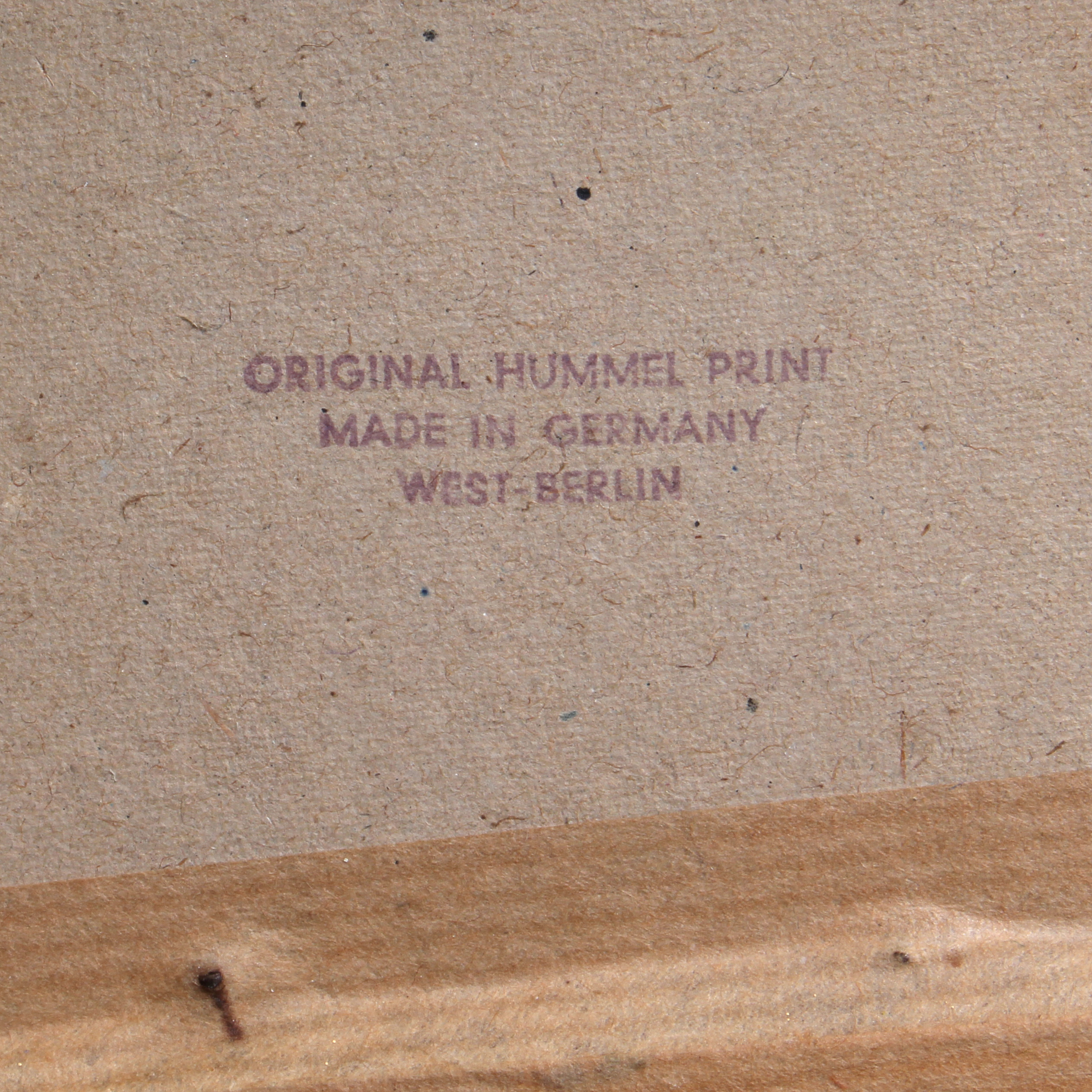 Pair of Original Hummel Prints