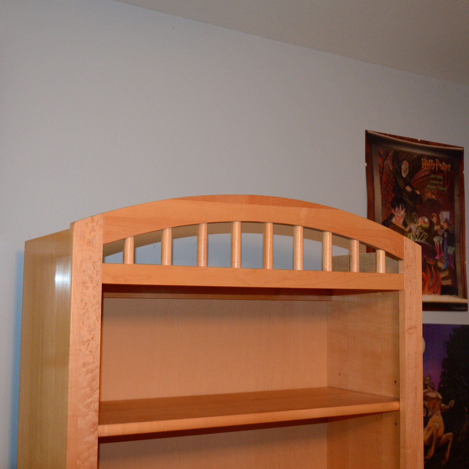 Stanley "Young America" Maple Dresser With Shelving Top