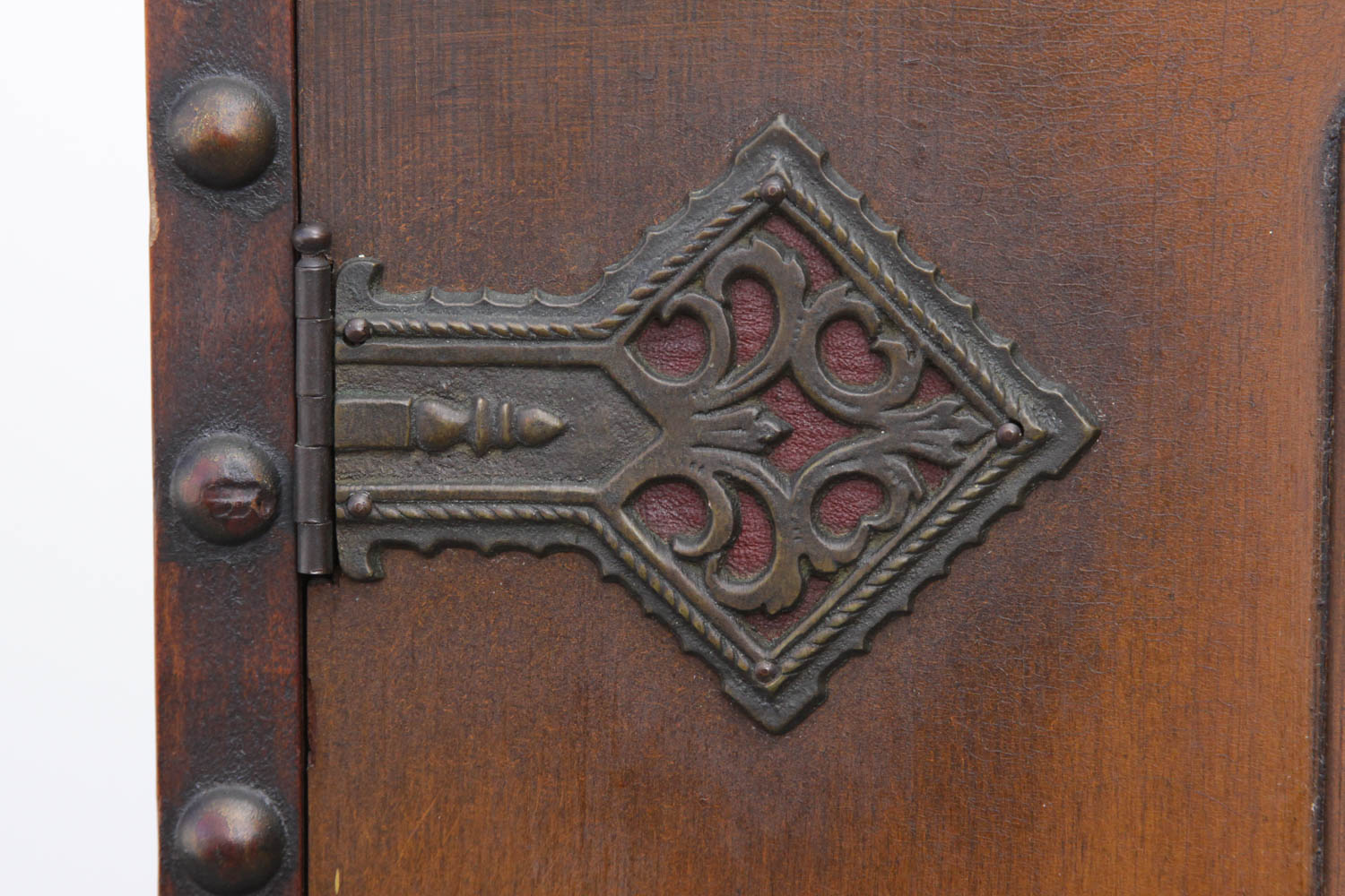 Spanish Revival Vargueño-Like Cabinet from Berkey & Gay