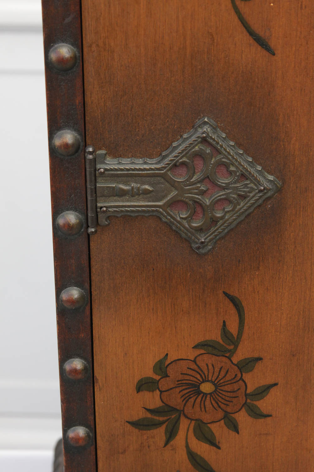 Spanish Revival Vargueño-Like Cabinet from Berkey & Gay