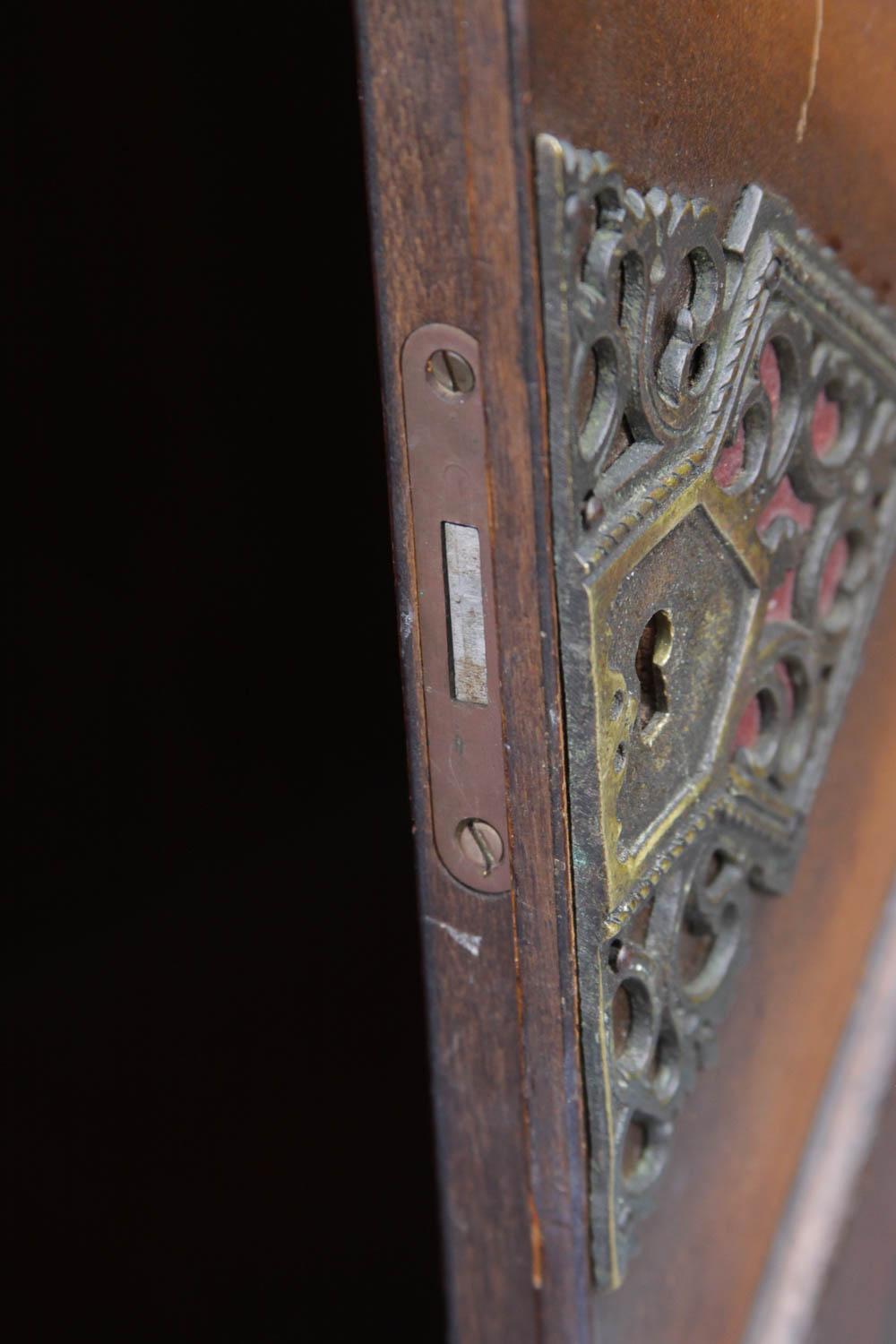 Spanish Revival Vargueño-Like Cabinet from Berkey & Gay