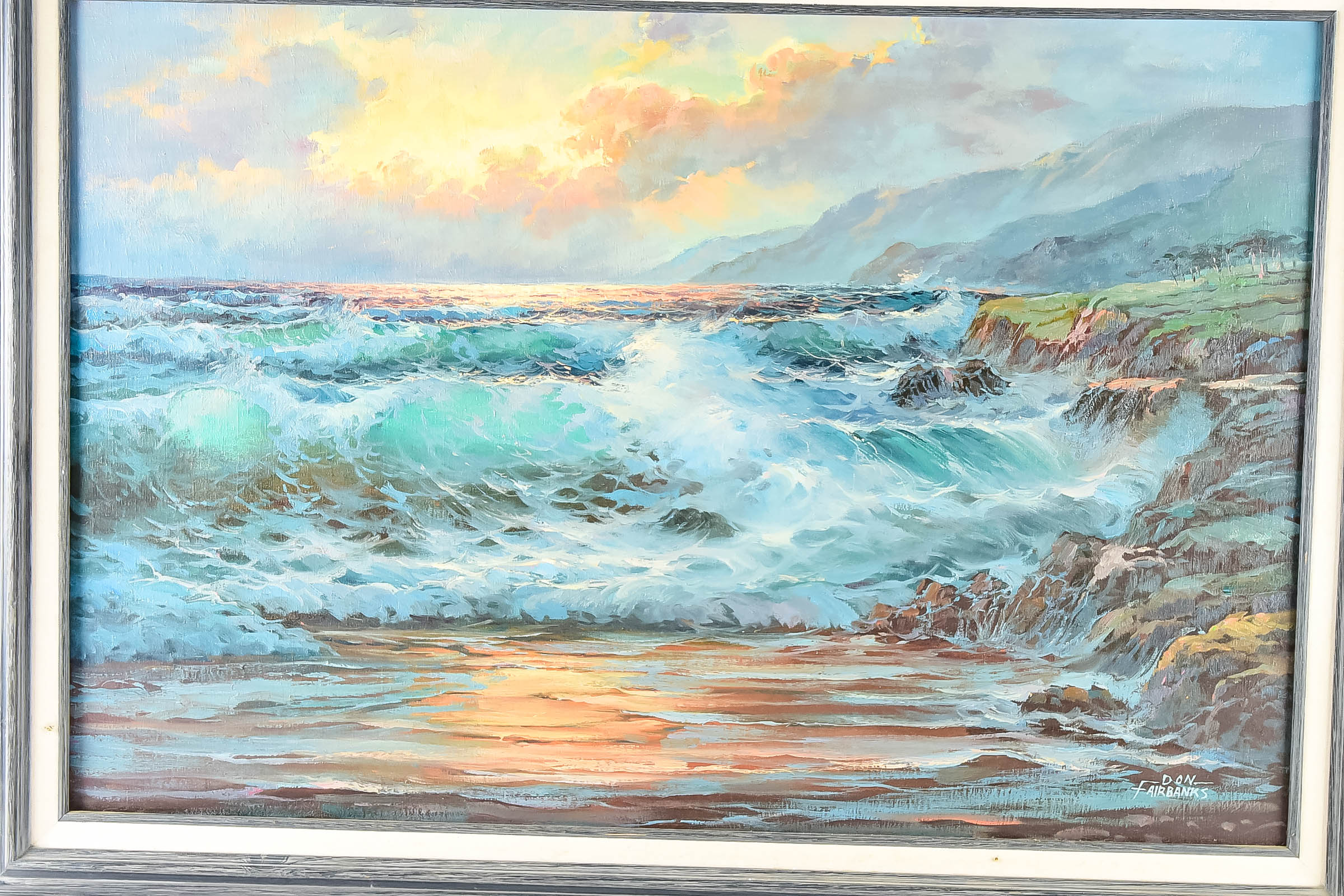 Don Fairbanks Seascape Painting