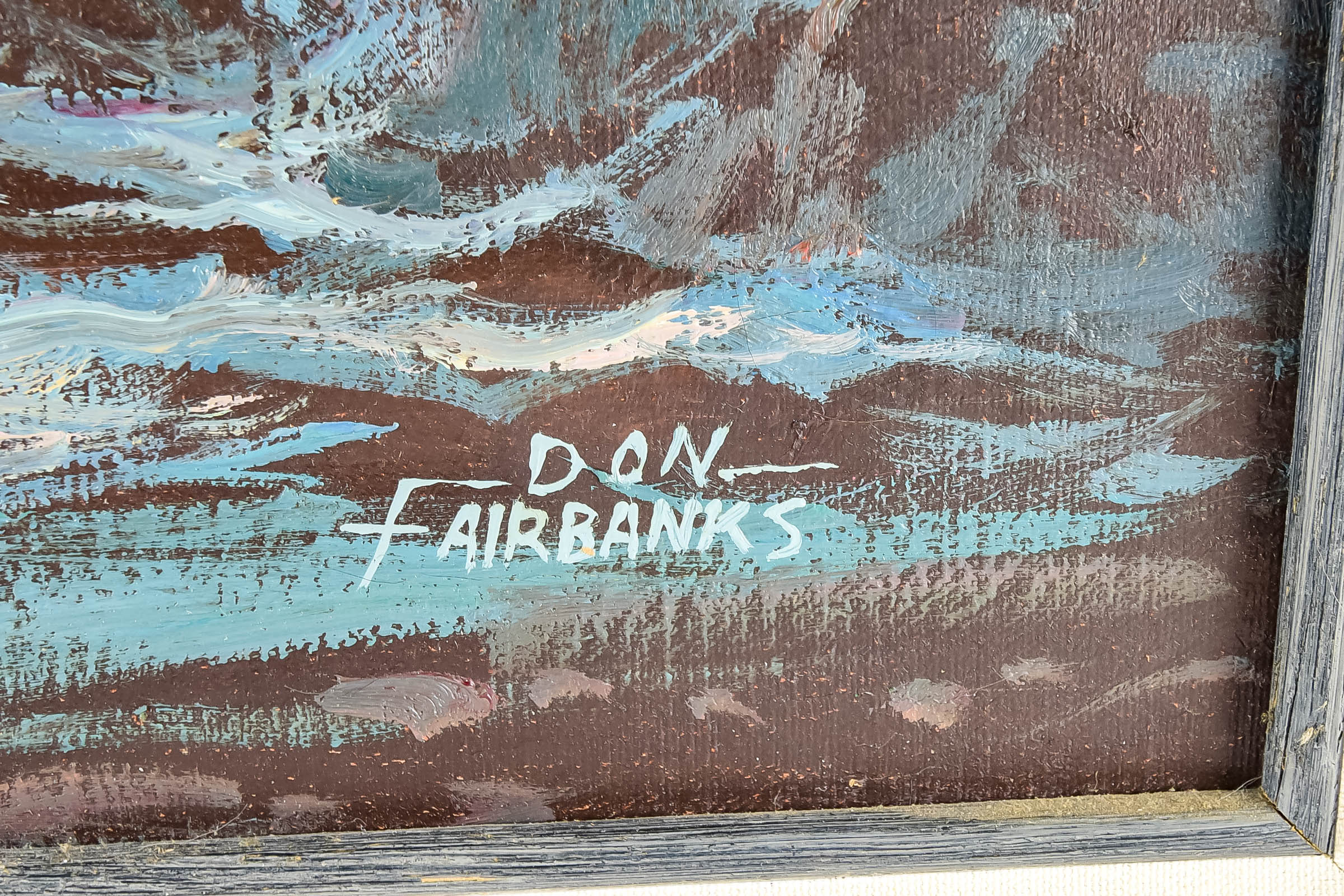 Don Fairbanks Seascape Painting