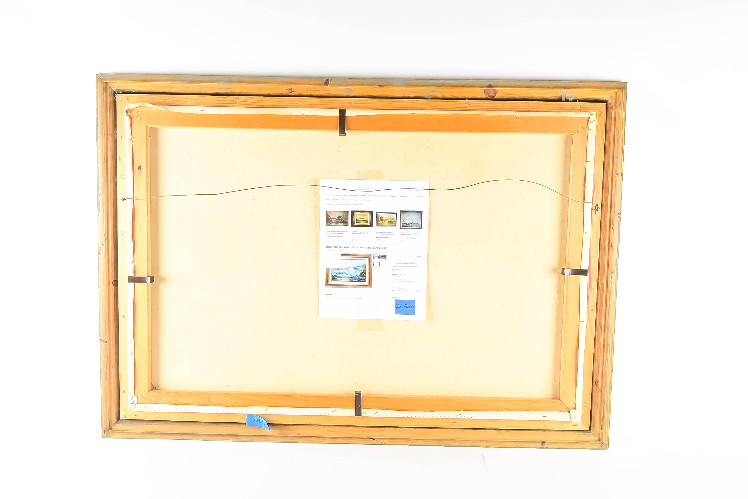 Don Fairbanks Seascape Painting