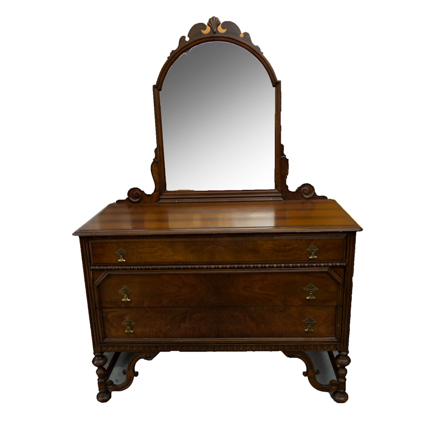 Berkey & Gay Furniture Co. Dresser and Mirror