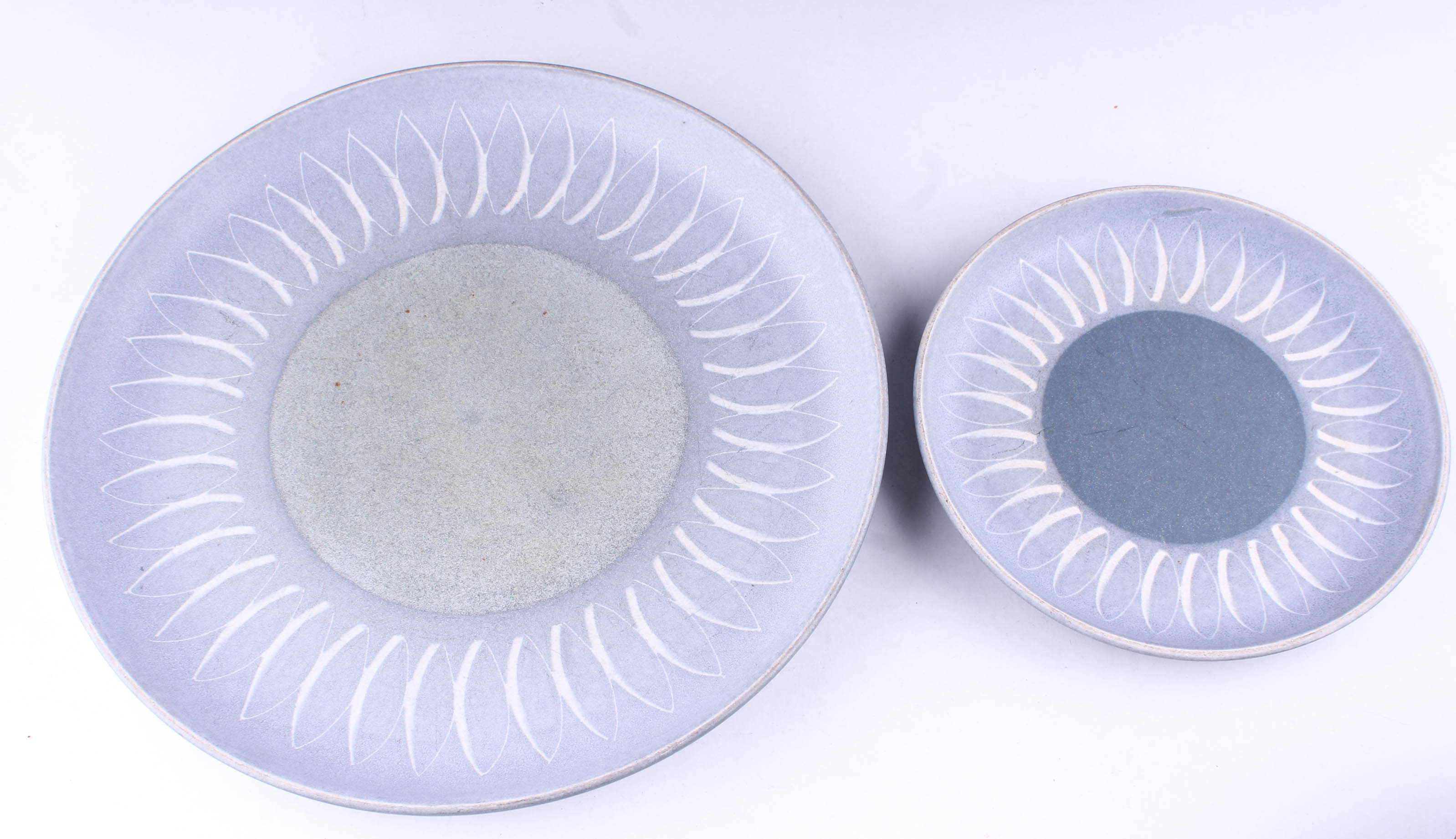 Vintage Denby 'Echo Blue' Dinnerware Set