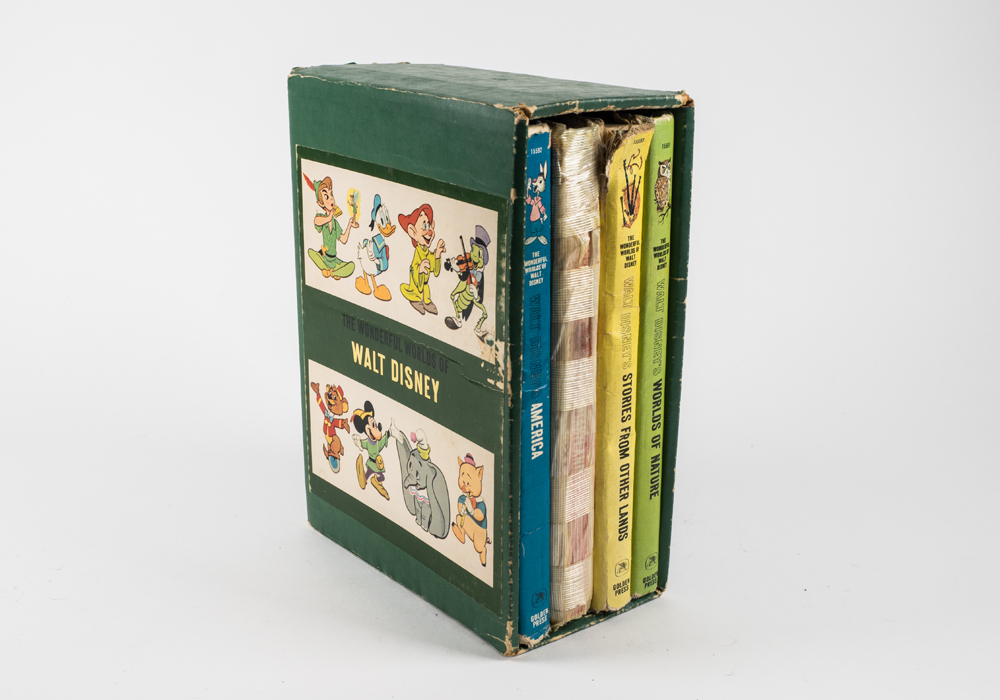 The Wonderful Worlds of Walt Disney Boxed Book Set