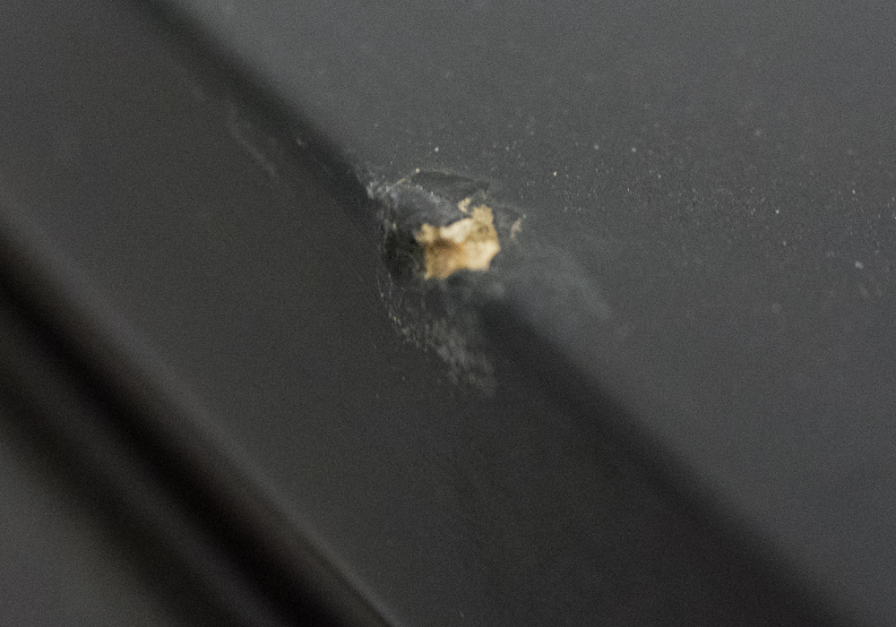 Chinese Lacquered Mother-of-Pearl Shelf