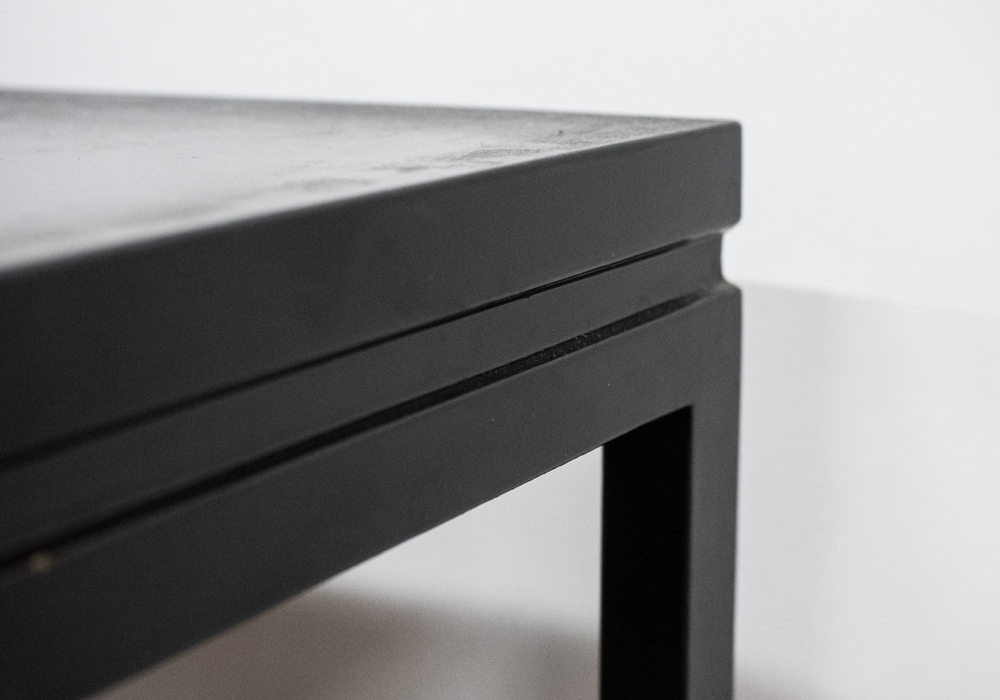 Chinese Lacquered Mother-of-Pearl Shelf