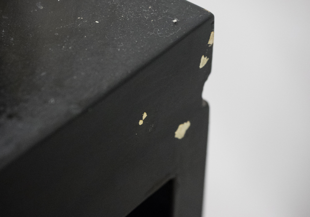 Chinese Lacquered Mother-of-Pearl Shelf