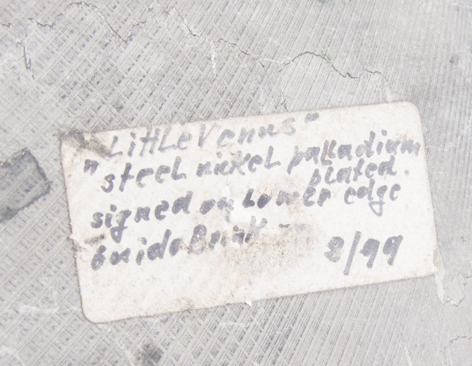 Guido Peter Brink "Little Venuses" Nickel Sculpture