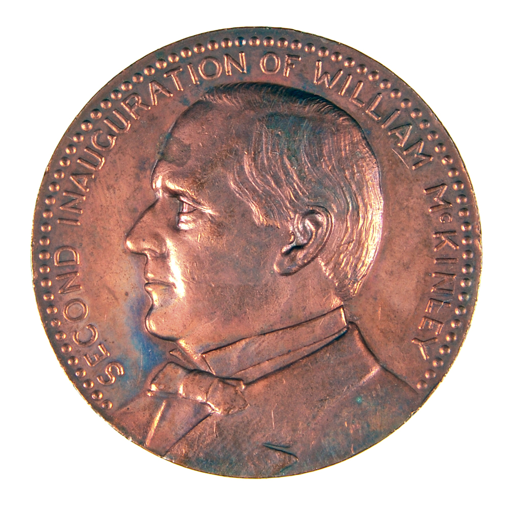 1901 William McKinley Inauguration Medal