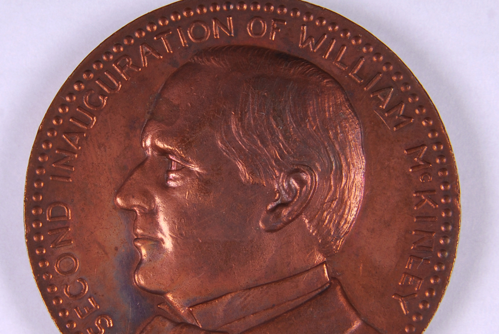 1901 William McKinley Inauguration Medal