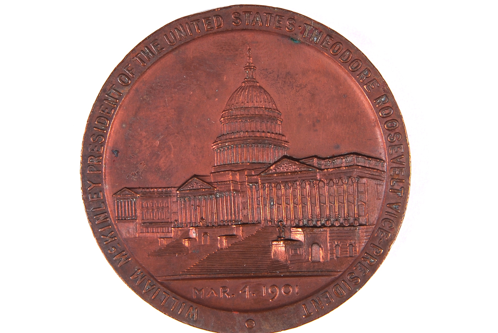 1901 William McKinley Inauguration Medal
