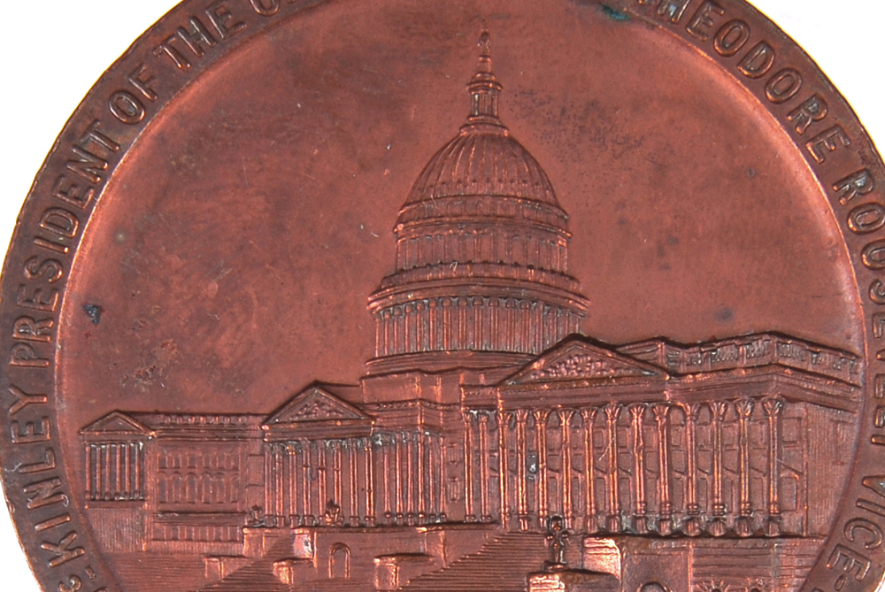 1901 William McKinley Inauguration Medal