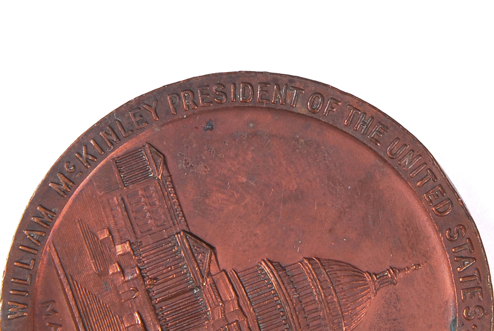 1901 William McKinley Inauguration Medal