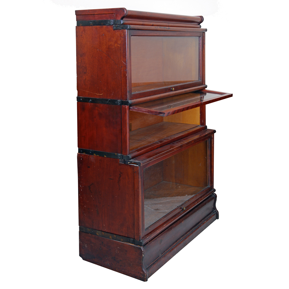 Globe-Wernicke Mahogany Sectional Bookcase