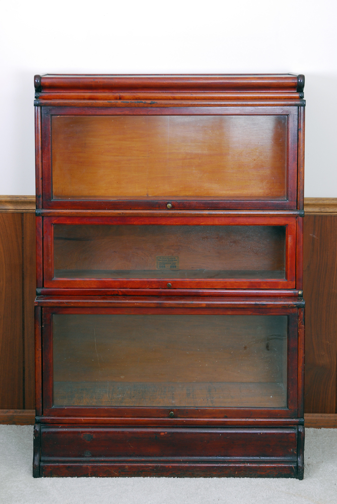 Globe-Wernicke Mahogany Sectional Bookcase