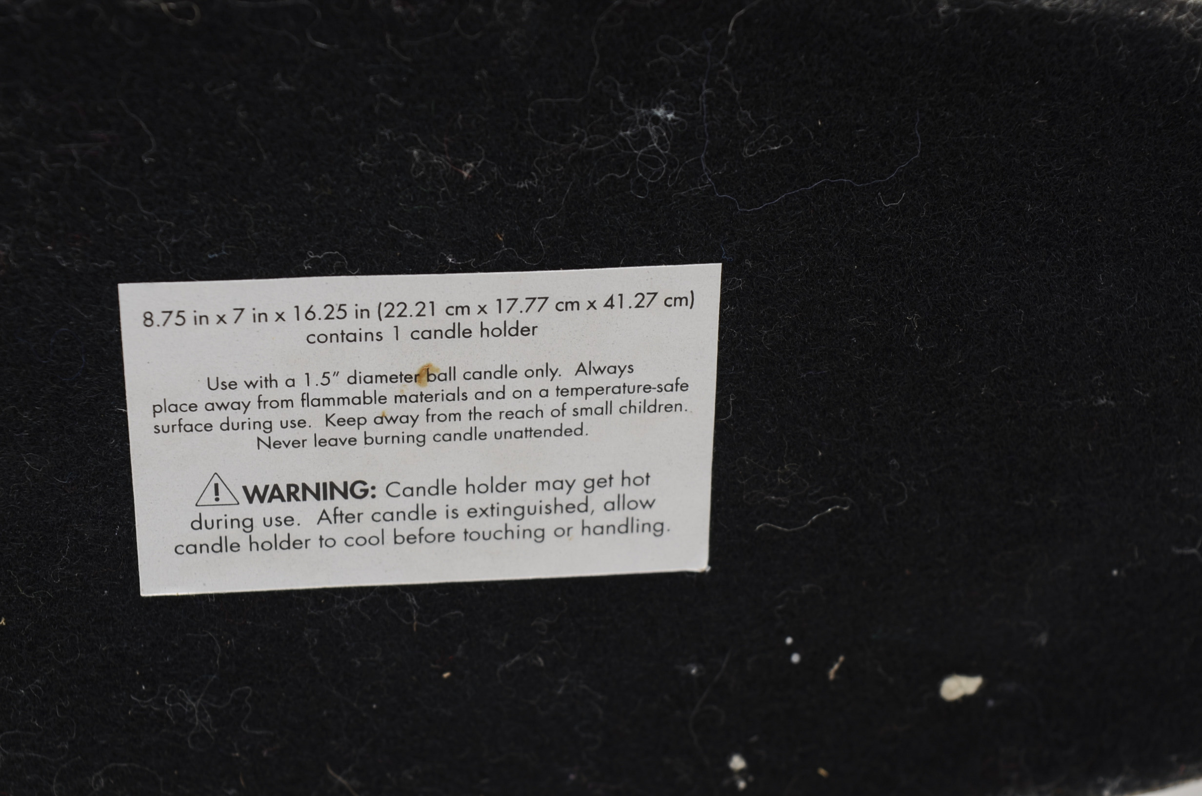 Two Silver Tone Deer Candle Holders