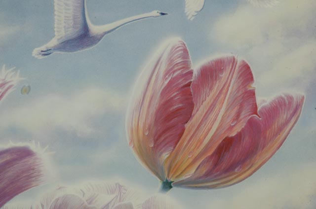 1991 Skagit Valley Tulip Festival Poster